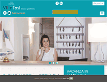 Tablet Screenshot of hotelvillatosi.com